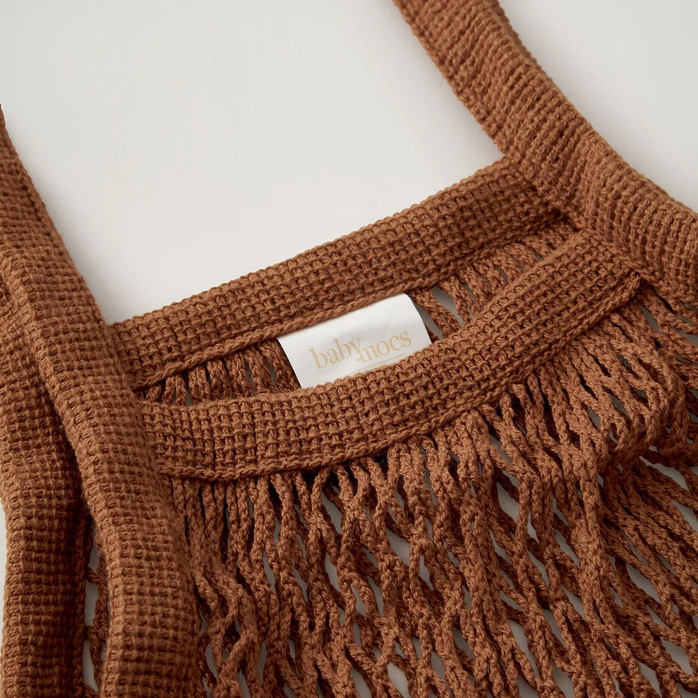 Thumbnail: Eco Bag/Beach Bag - Coffee, BabyMocs