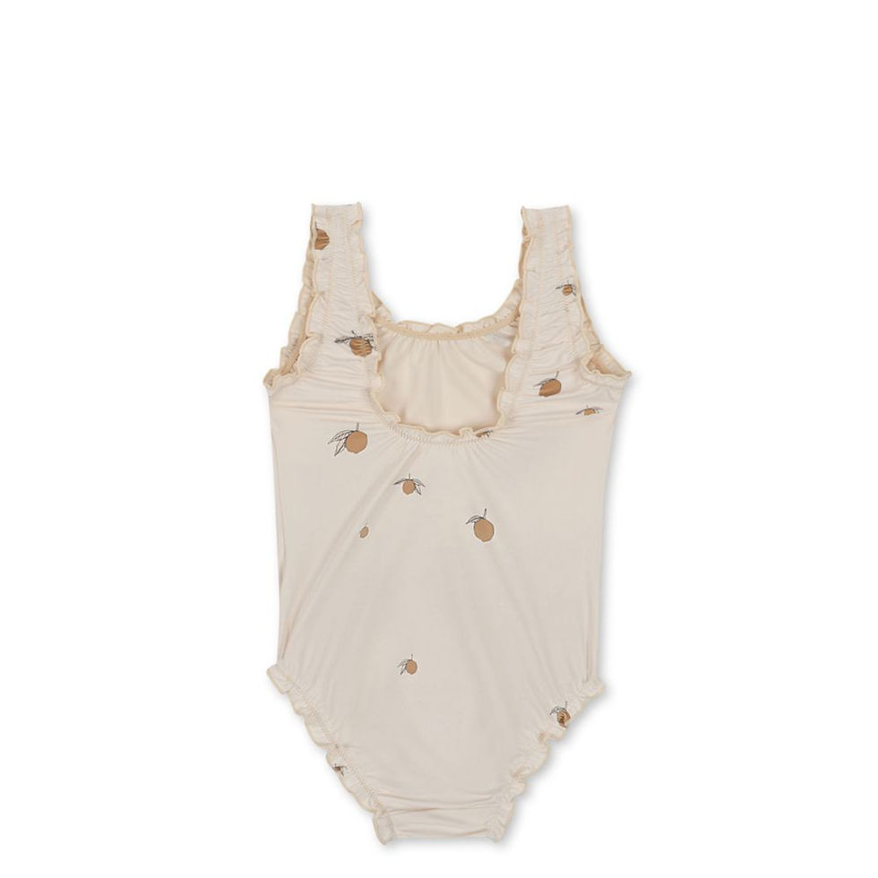 Collette Swimsuit - Lemon, Konges Slojd