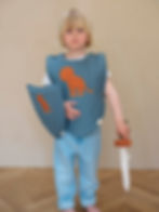 Sword and Shield - Lion Organic Cotton, Fabelab