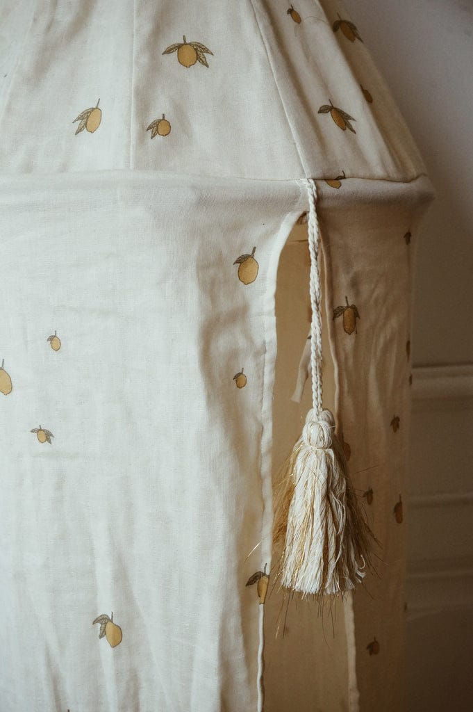 Thumbnail: Organic Cotton Canopy - Lemon, Konges Slojd