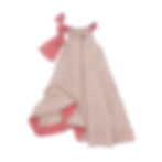 Luxury Linen Frida Dress - Pink Sand and Salmon, UPA