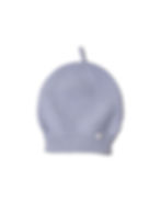 Special Organic Cotton Fine Knit Beanie-Soft Blue (Pure Feelings), Wedoble