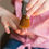 Thumbnail: Sparkling Makeup Pouch (Organic Set of 2) - Pink Fox, Namaki
