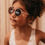 Thumbnail: Glee Kids Sunglasses - Glitter Blush, Mrs Ertha