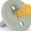 Thumbnail: Mio Pacifier Natural Rubber - Light Green, Konges Slojd