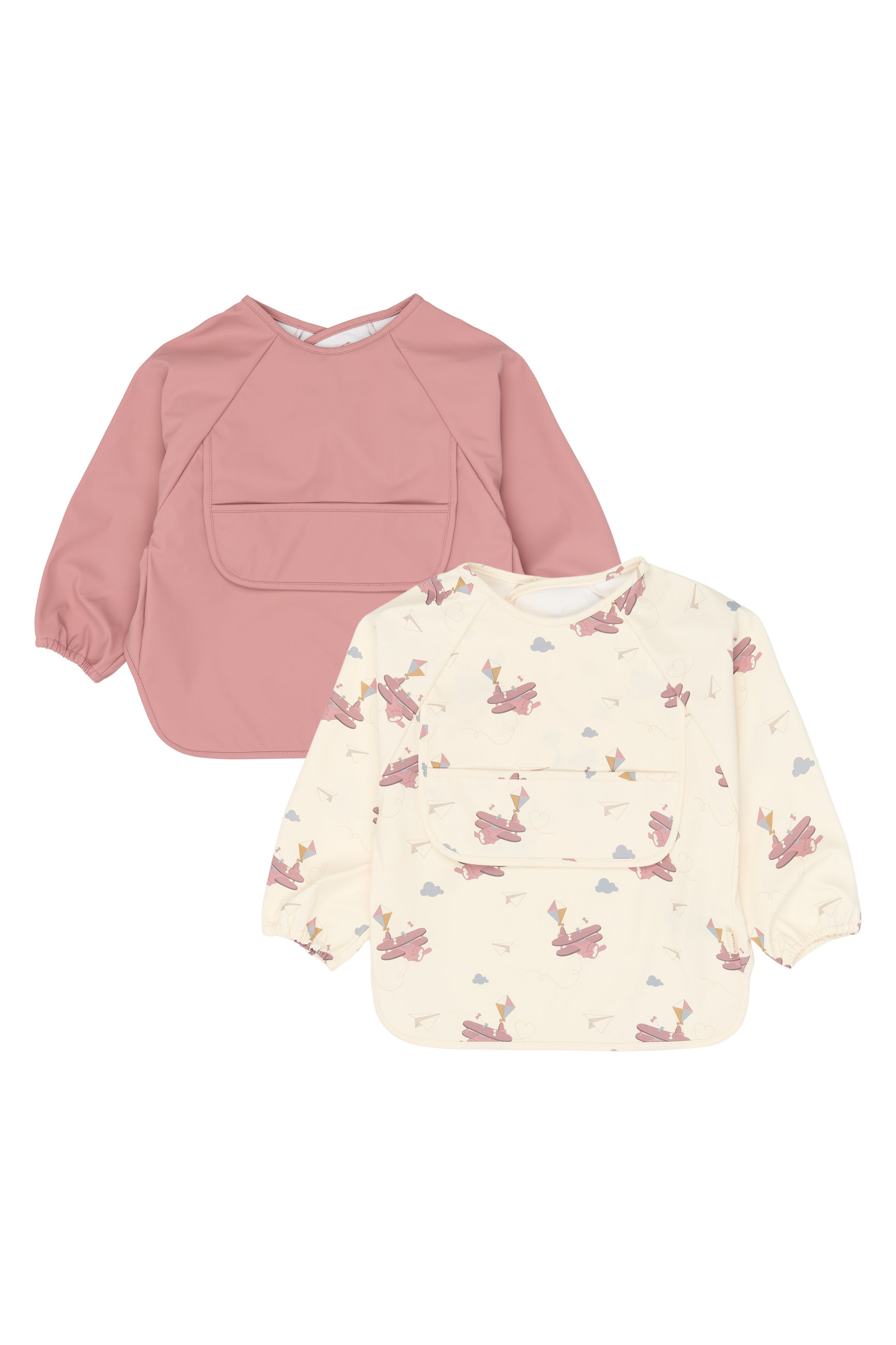 Sleeve Bib Set - Little Flyers Rose, Fabelab