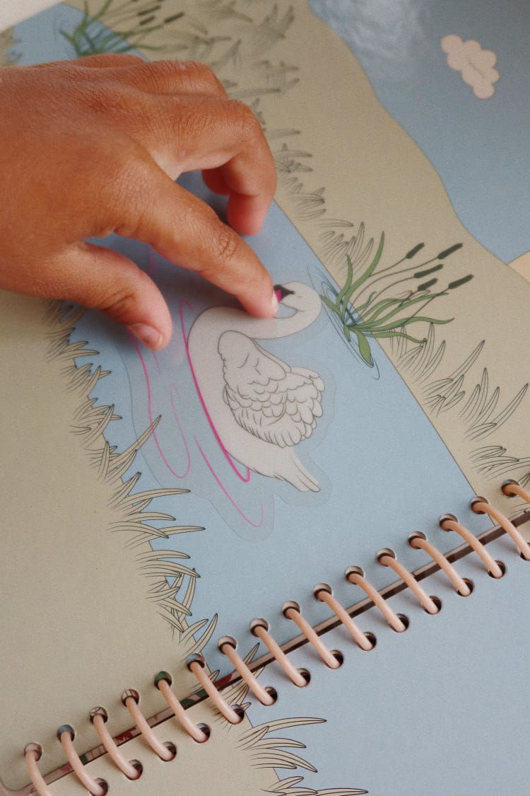 Thumbnail: My Sticker Book - Blush, Konges Slojd