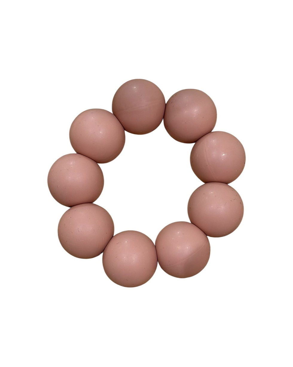 Odyssey Freezable Silicone Teething Toy - Muted Clay, Dove and Dovelet