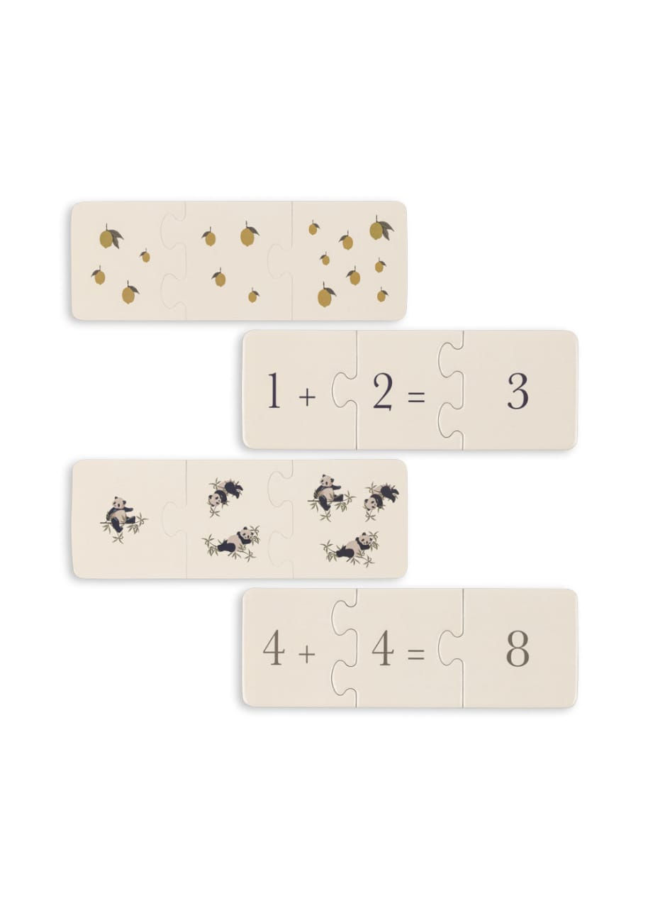 Math Cardboard Puzzle, Konges Slojd