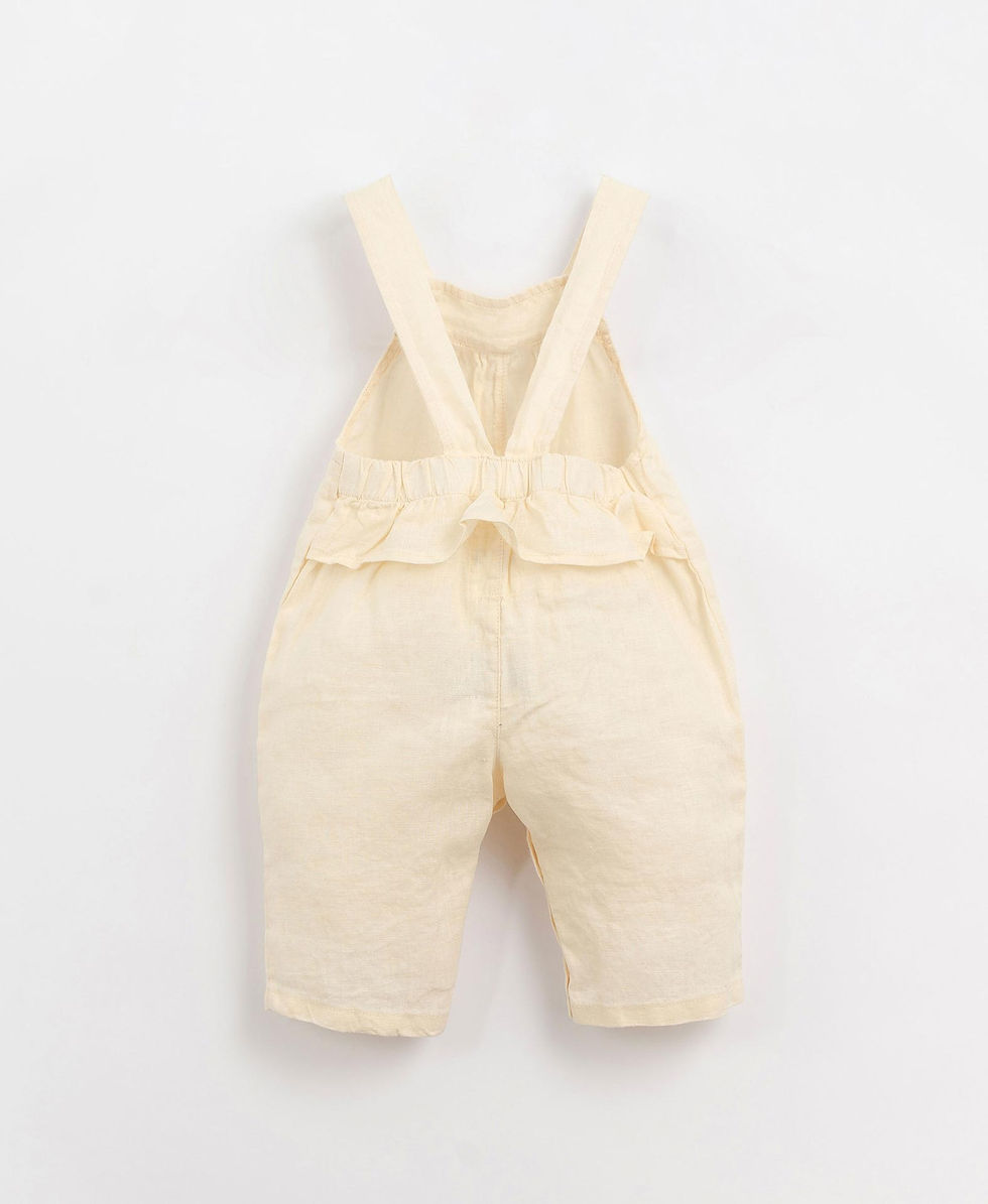 Organic Linen Jumpsuit (Girl) - Karite, Play Up