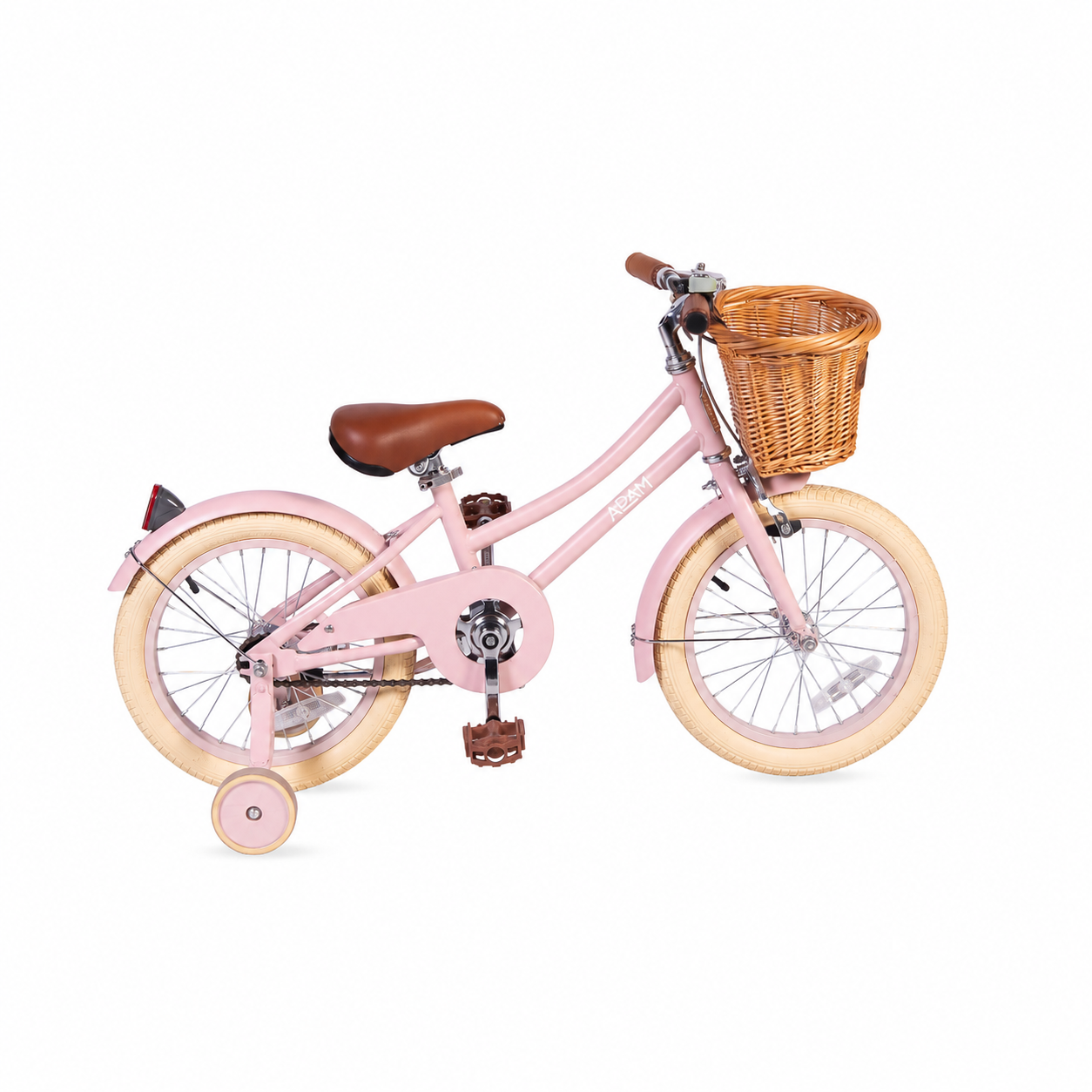The 16" Dutch Style - Pink Matte Coaster, Adam Bike