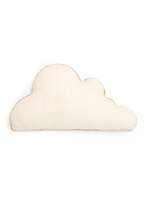 Cloudy Cushion - Felt Wool - Natural, Muskhane