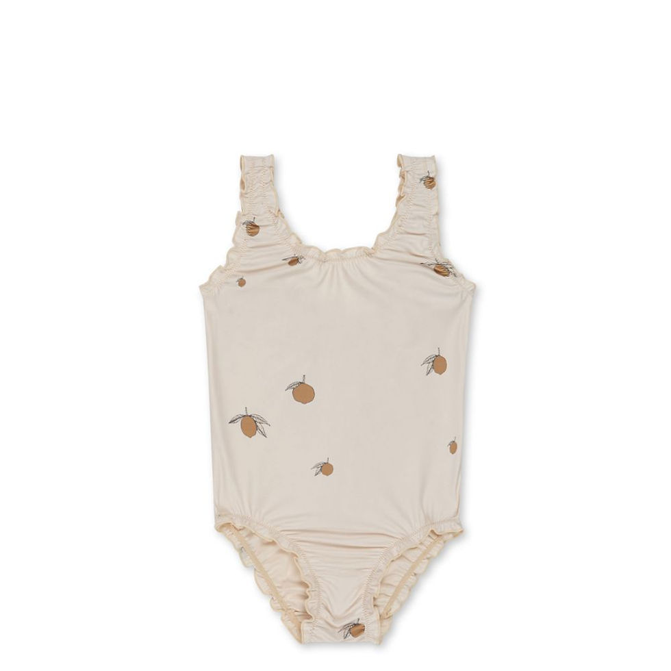 Collette Swimsuit - Lemon, Konges Slojd