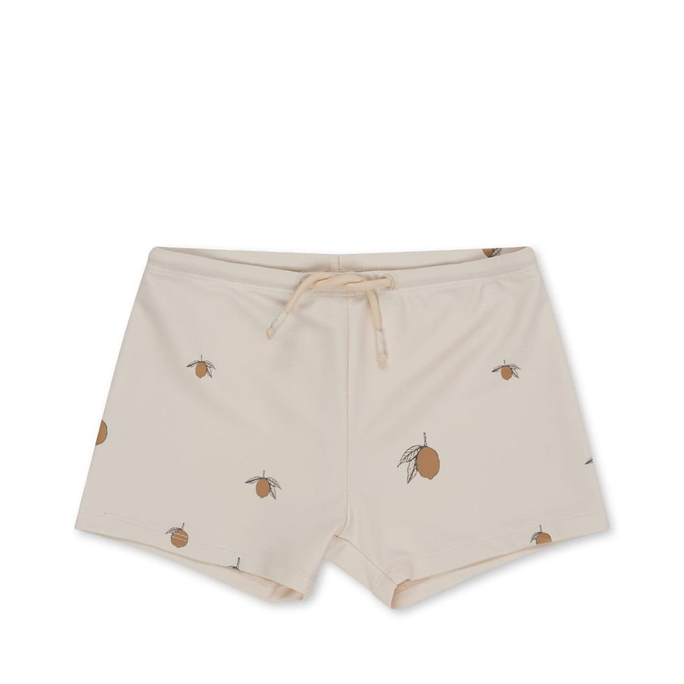 Aster Swim Shorts Lemon, Konges Slojd