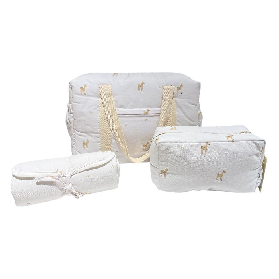 Organic Maternity Kit Bag 3-Pack Set - Little Deer, Gloop