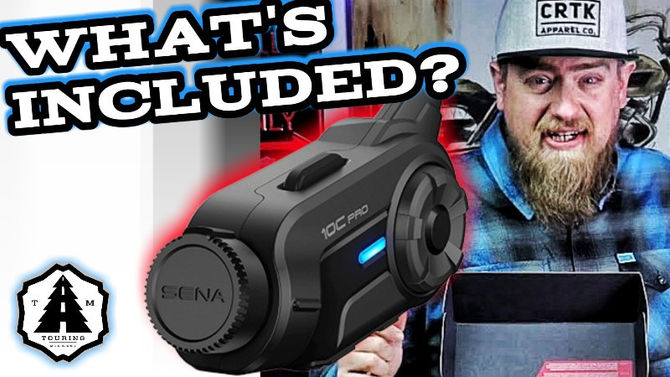 Sena 10c Pro Unboxing