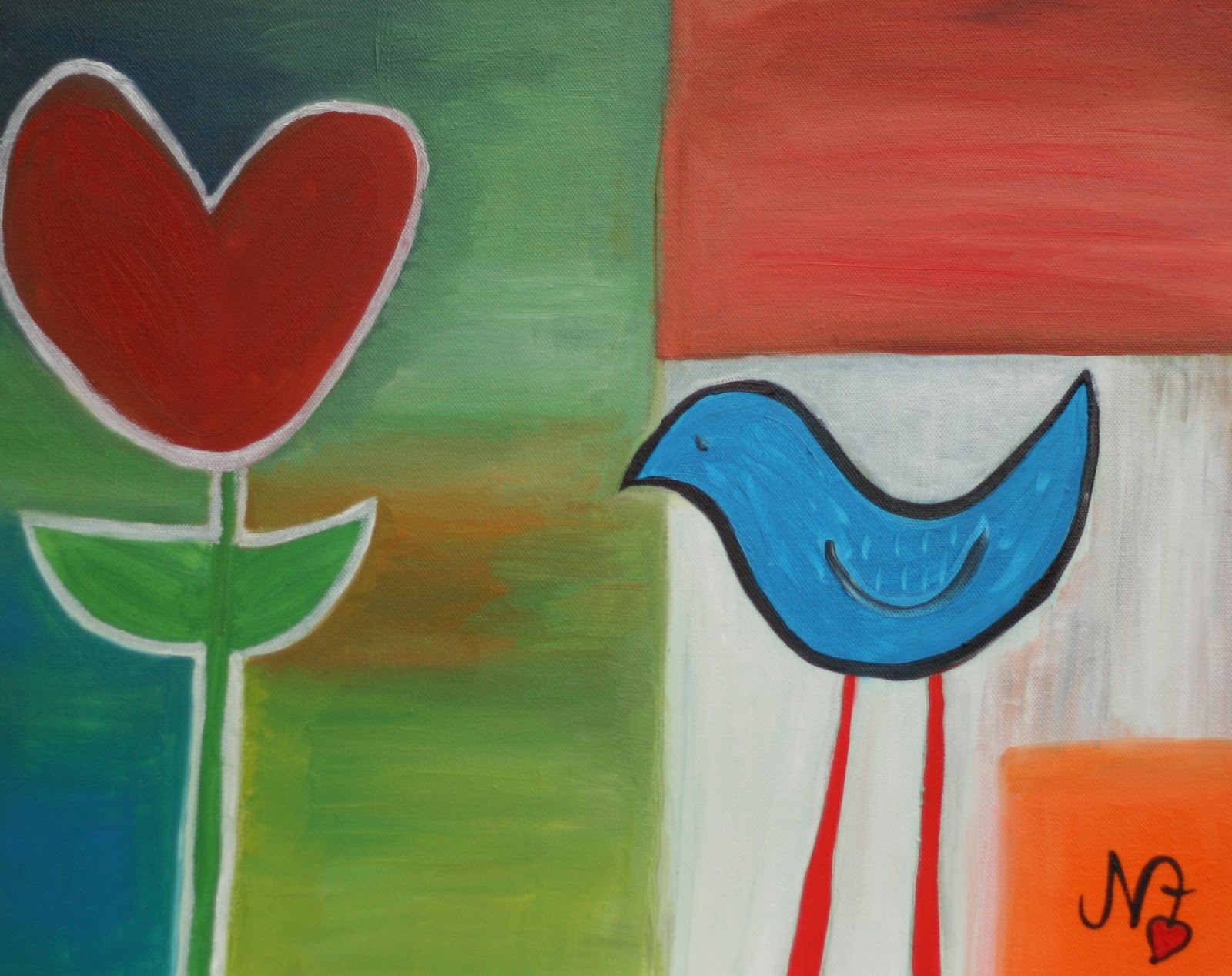 Blue Bird of Happiness