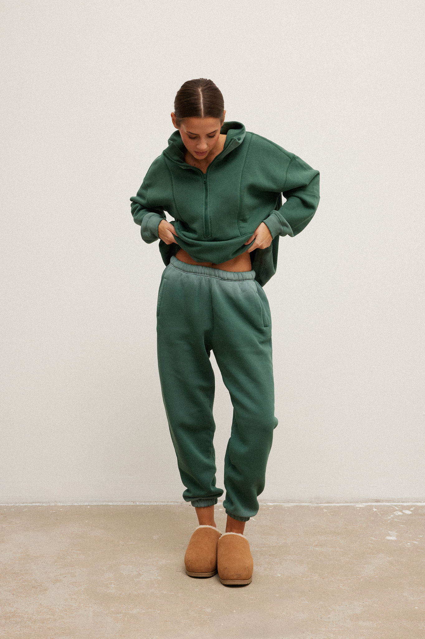 spodnie DONNA snowy pine