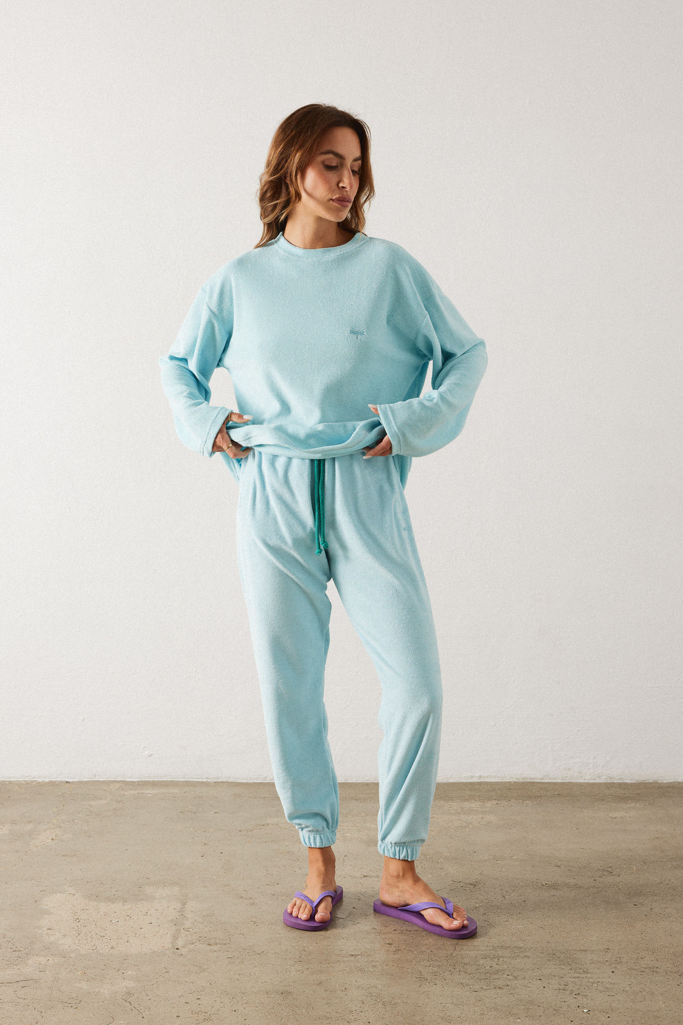 bluza ISABEL aqua