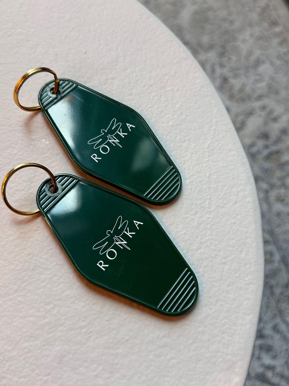 brelok RONKA zielony
