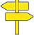 Oneway sign
