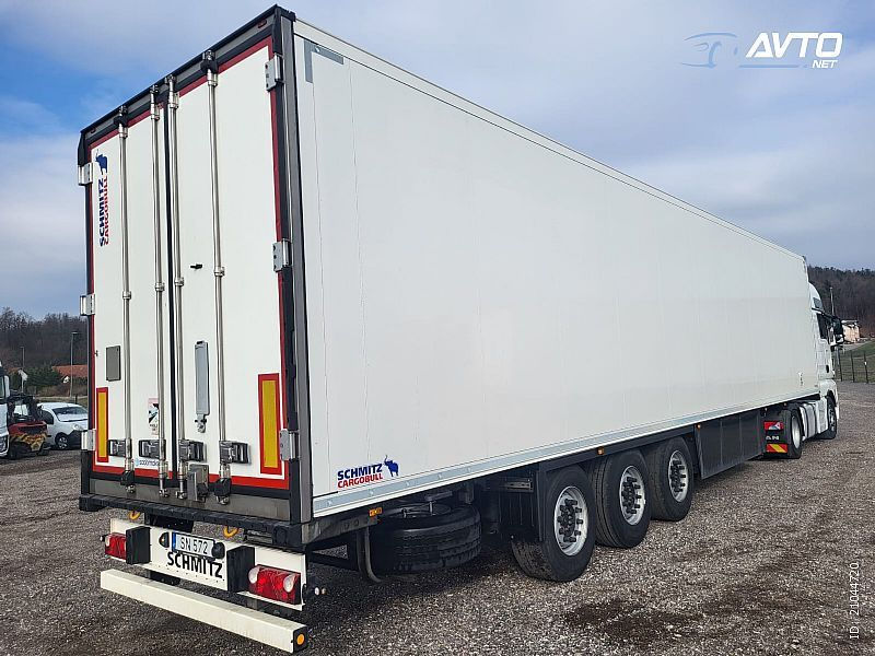 Thumbnail: Schmitz Cargobull SKO 24 + CARRIER 1550 BLUMEN PALET BOX DOPPELSTOCK