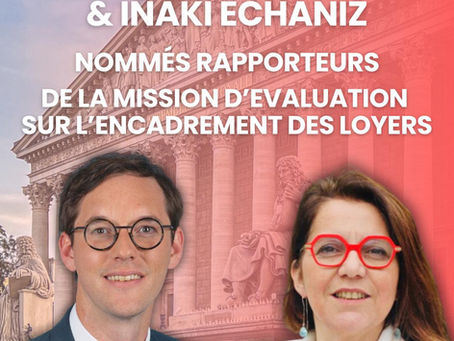 Lancement d'une mission d'information sur l'encadrement des loyers