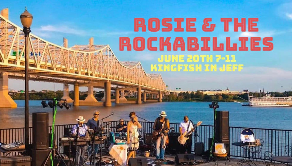 🌊🎸 Rock the River: Rosie & the Rockabillies LIVE at Kingfish