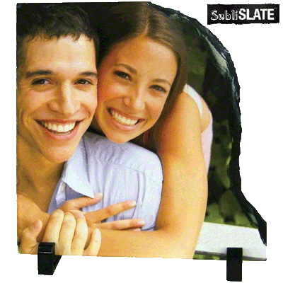 Sublimation Slate Rock Photo Plaque