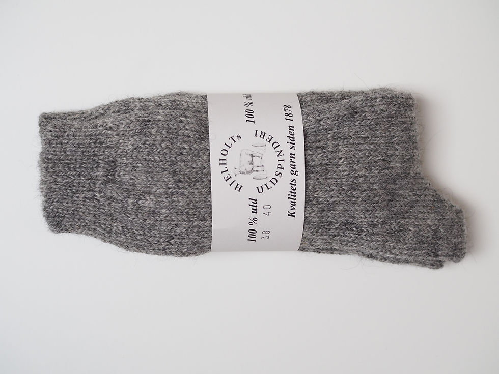 Miniaturebillede: Hjelholts Uldsokker