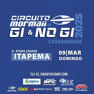 2ª Etapa do Circuito Mormaii de Jiu-Jitsu Catarinense 2025: Um Evento de Destaque em Itapema