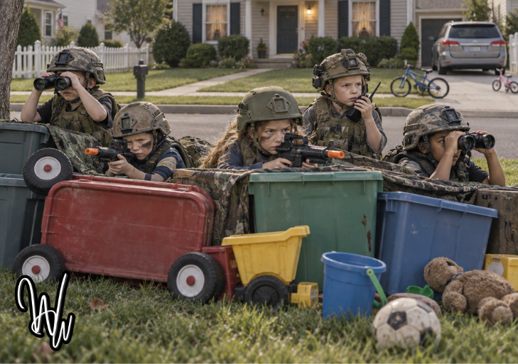 Children Form Armed Militias After Multiple Reports of Murderous Moms