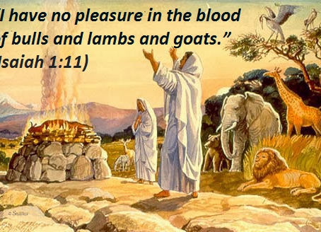 Meatism is Animal Sacrifice Detested by God. Go VEGAN! By Chapman Chen, HKBNews