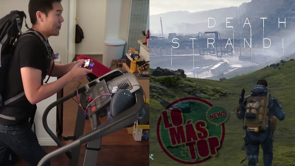 USUARIO CONVIERTE CAMINADORA EN CONTROL DE DEATH STRANDING