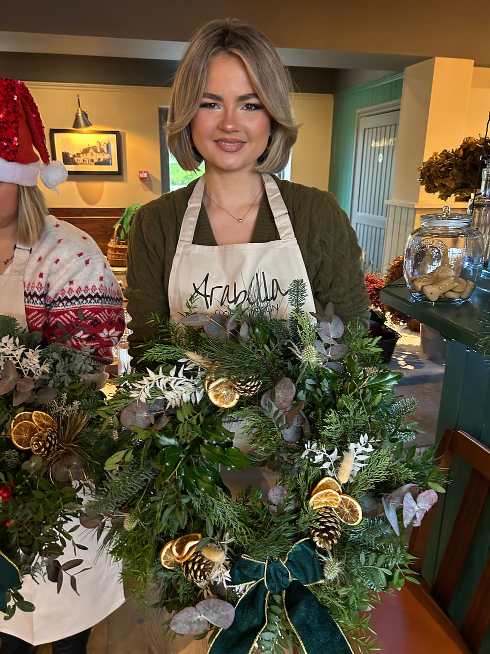 Arabella Floral wreath making workshopMG_2129