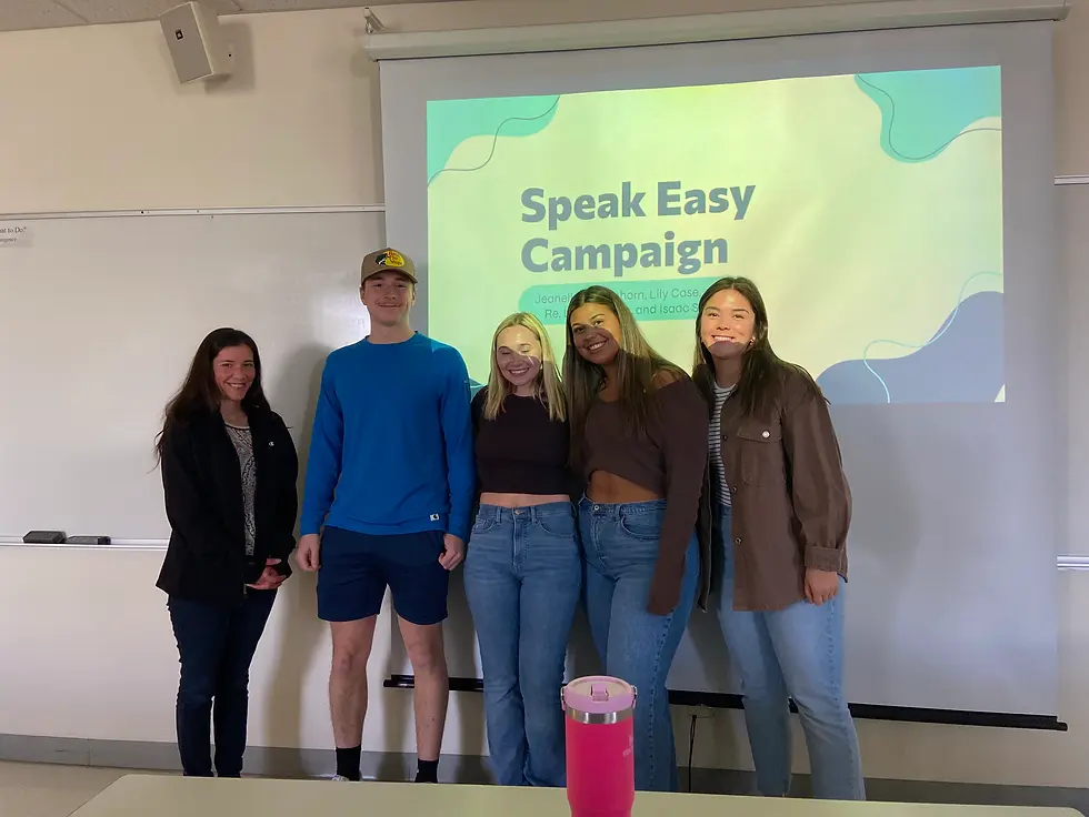 PR Speak Easy Campaign Final Reflection