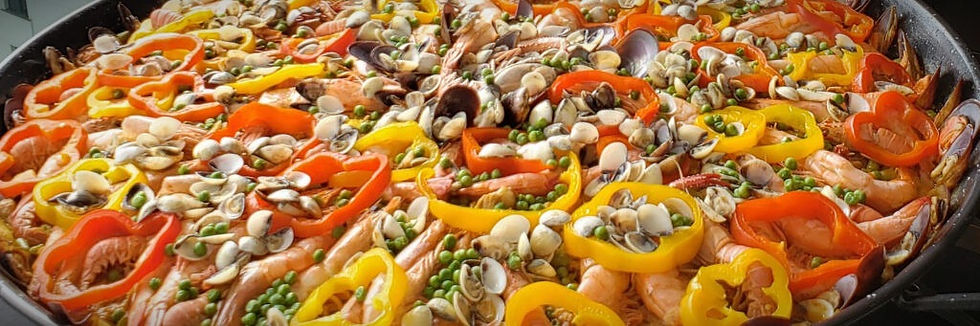 buffet de paella em domicilio