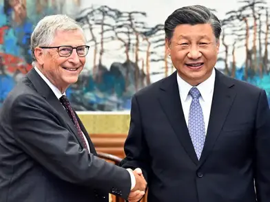 Bill Gates meets China's President Xi Jinping