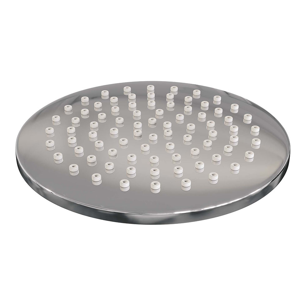 Thumbnail: Brauer Inbouwset 9 Thermostatische Regendouche Ø200 Chrome Edition