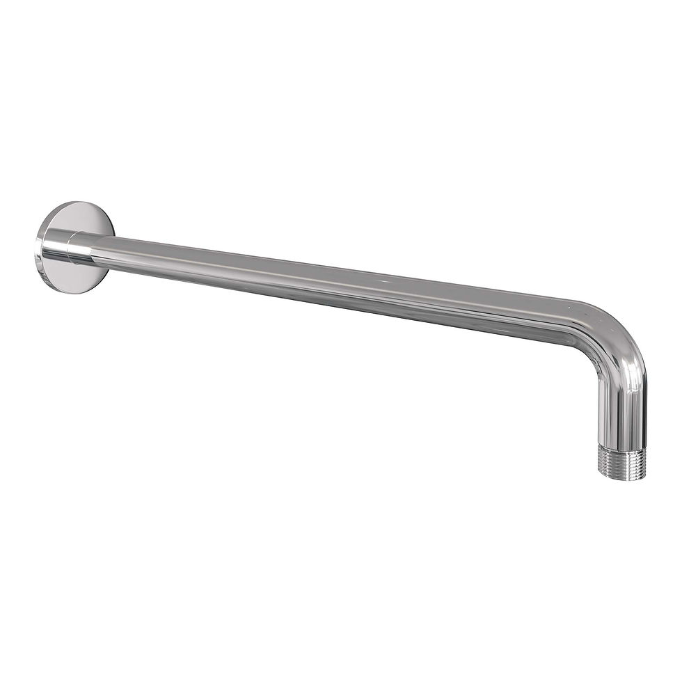 Thumbnail: Brauer Inbouwset 10 Thermostatische Regendouche Ø300 Chrome Edition