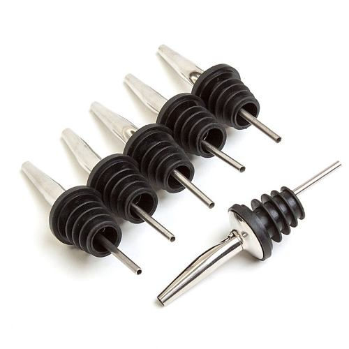 Dosificador metálico, paquete de 6 piezas.