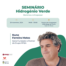 Vamos estar presentes na Conferência do Hidrogénio Verde!