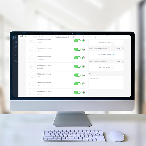remote power management on desk top computer