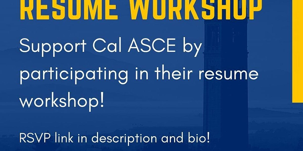 UC Berkeley Virtual Resume Workshop