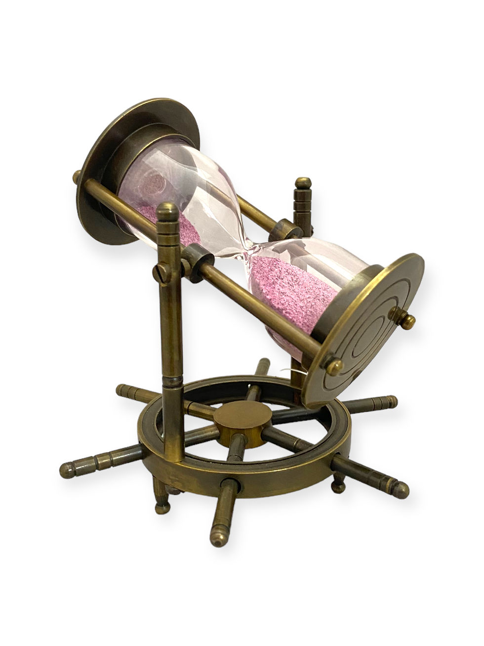 Miniaturbild: SWING HOUR GLASS ON WHEEL STAND ( 2 MINUTE) 
- ST11