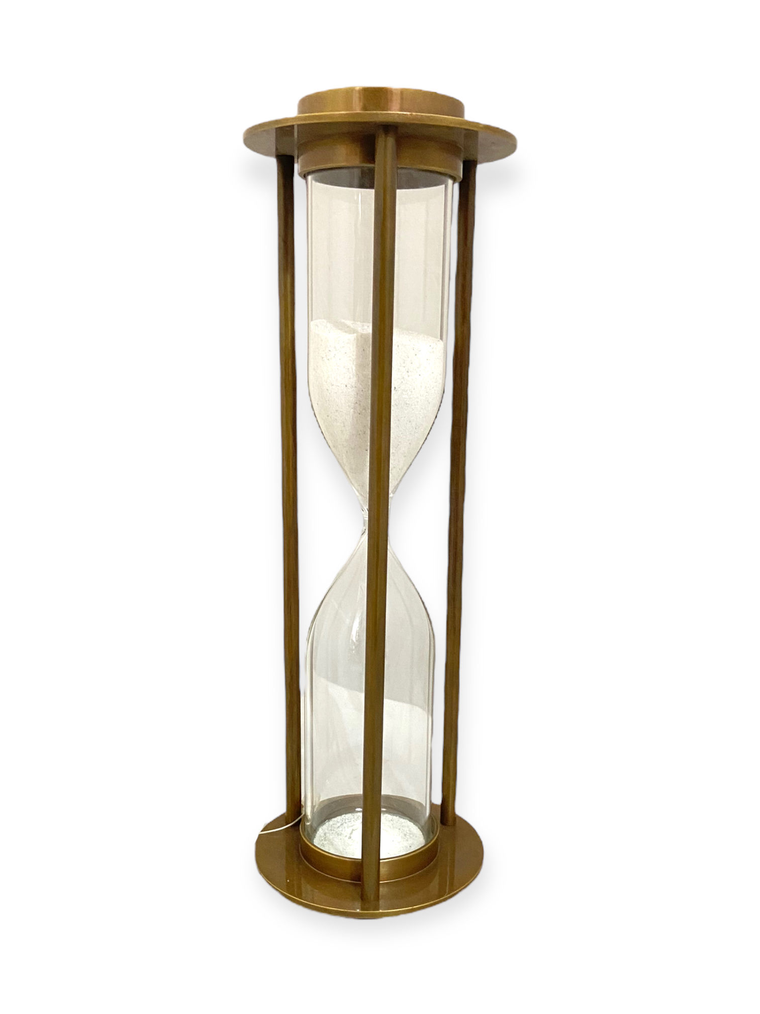 BRASS CAP TYPE SAND TIMER 12� (10 MINUTE) - ST32