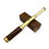 Küçük resim: 4 PIPE WOOD BRASS TELESCOPE W/BOX - TL49