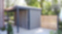 Carport mit Abstellraum modern WPC Verkl