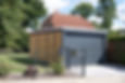 Holzgarage modern Klare Linie FREESE Holz