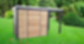Gartenhaus massiv mit Vordach und Gründach KLARE LINIE.jpg